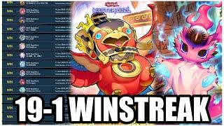 19-1 WINSTREAK! BEST SNAKE EYES FIRE KING DECK!