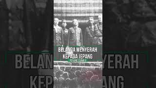 Belanda Menyerah pada Jepang 1942