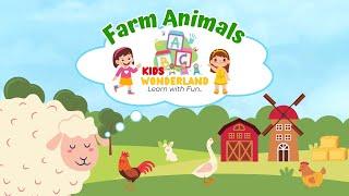 **Farm Animals | Kids Wonderland Zone**