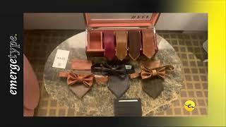 WEEF Wear Showcases Ostrich Leather Skinny Ties, Bowties, Pocket Square, & Suspenders at FSNYE 2023