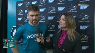 Ryan Carpenter PostGame Interview | New York Rangers vs San Jose Sharks