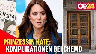 Prinzessin Kate: Komplikationen bei Chemo-Therapie