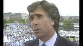 Bobby Gould on Grandstand Cup Final day 1987