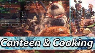 MONSTER HUNTER WORLD: Canteen & Cooking Guide