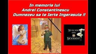 !!! R.I.P - In memoria lui Andrei Constantinescu - R.I.P !!!.