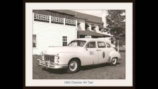 Checker Taxis & Cars - 1921 to 1982