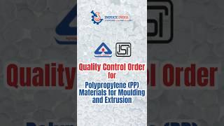 Quality Control Order for Polypropylene (PP) Materials for Moulding and Extrusion #isimark