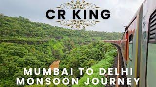 22221 Mumbai CSMT Hazrat Nizamuddin Rajdhani Express : Full Journey : Mumbai to Delhi