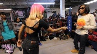 BABS BUNNY & VAGUE presents QUEEN OF THE RING DON LADYII vs QB BLACK DIAMOND