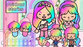 Rainbow stories  /Toca sad stories/ Toca boca