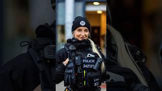 Arrest me Beautiful Policewoman from Czech Republic #streetphotography
