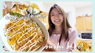 How to make SUSHI BAKE |  COOK WITH ME