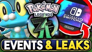 POKEMON NEWS! NEW LEAKS & EVENTS! NEW SWITCH 2 GAMES LEAKED, LEGENDS Z-A GAMEPLAY RUMORS & MORE!