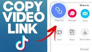 How to Copy TikTok Video Link! (2022)