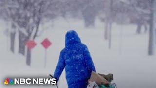 110 million under threat of brutal cold and snow