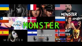 who sang better than 10 countries Monster cover