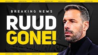 BREAKING! RUUD LEAVES MAN UTD!