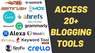 Ahrefs tool at low price for keyword research | Ahrefs cheap price premium account | 20+ Tools Free