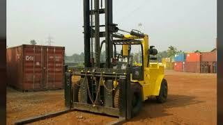 Godrej 10 ton forklift container handling