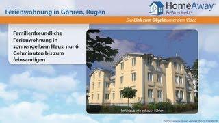 Ferienort auf Rügen: Familienfreundliche Ferienwohnung in sonnengelbem - FeWo-direkt.de Video