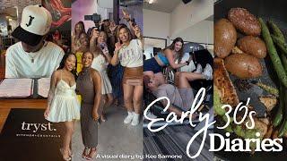 Early 30s Diaries | A lot is happening! + my first creator event + brunch date + workouts  + more!