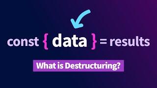 Destructuring in JavaScript