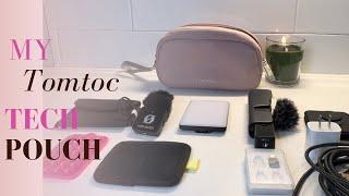 Tomtoc Slim Tech Pouch Review: The Best Gear Organizer for Travelers & Tech Lovers!