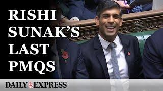 Rishi Sunak last PMQs: Sir Keir Starmer pays tribute