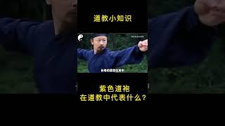 紫色道袍在道教意味著什麽？#道教 #道法 #道教文化 #dao #道志 #short #shorts #shortsvideo