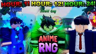 I Spent 24 Hours Grinding Roblox Anime RNG... Here's What Happened!