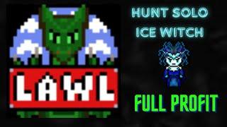 Hunt Ice Witch SOLO Pally 500+ Full Profit e EXP Top - Lawl MMORPG