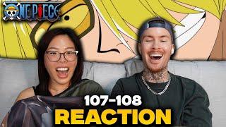 SANJI IS THE GOAT! | One Piece Episode 107-108 Reaction