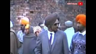 Shaheed Bhai Gurmukh Singh Nagoke - rare Kharku Singh video footage.