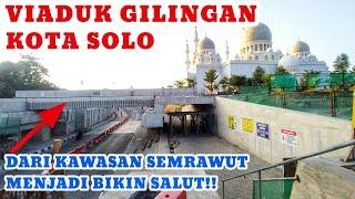 UPDATE VIADUK GILINGAN SOLO‼️Penopang Jembatan Sisi Barat Sudah Selesai Dicor