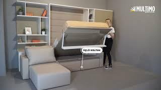 Queen Bed - Multimo Akıllı Mobilya