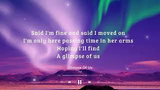 Glimpse Of Us - Joji (Lyrics)