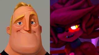Mr Incredible Becoming Uncanny (You Know This fnaf/fnf Animation)