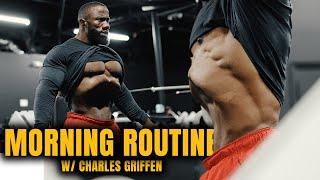 Morning Routine w/ IFBB Pro Charles Griffin | cardio , calves, and abs