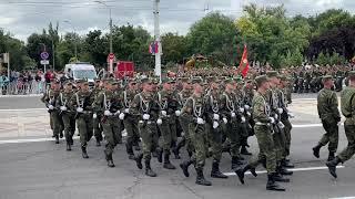 Military parade, Tiraspol, Transnistria — September 2, 2021