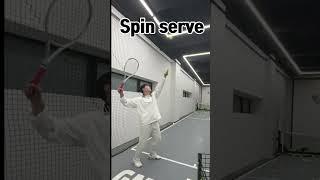 Spin Serve (Slow Motion) #tennis #테니스 #테니스레슨 #요넥스 #yonex #서브