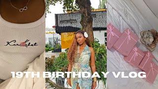 19TH BIRTHDAY VLOG: Tears, Gift unboxing, Staycation