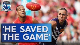 Young Docker's heroics & Longmuir's Fyfe move in Freo's massive Swans boilover - Sunday Footy Show