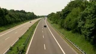 Driving fast on the German Autobahn - english