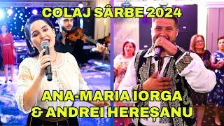  LIVE ‼️ANA-MARIA IORGA  ANDREI HERESANU  CEL MAI TARE COLAJ SARBE 2024  MUZICA DE PETRECERE