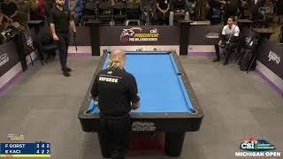 10-BALL ▸ 2021 CSI Michigan Open  ▸ F.Gorst vs E. Kaci