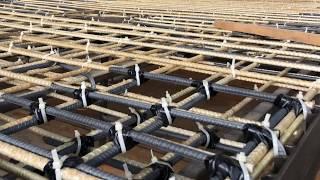 What is fiberglass rebar? GFRP rebar application at jobsite