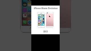 iPhone Alarm Evolution