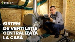 Cum se montează un Sistem de Ventilare cu Recuperare de Căldură Centralizat?