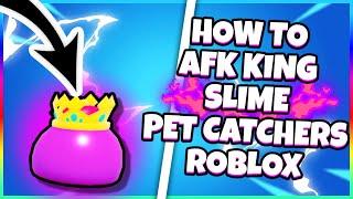 HOW TO AFK KING SLIME Pet Catchers Roblox