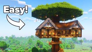 Minecraft: How to Build a Treehouse | Tutorial